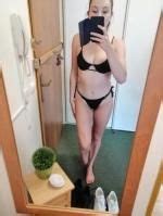 Zaful Ribbed Underwire Tie Bikini Swimwear In Orange Zaful