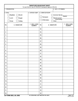 Army Alert Roster Template