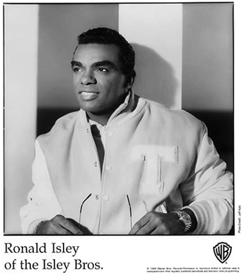 Ronald Isley Vintage Concert Promo Print 1989 At Wolfgangs