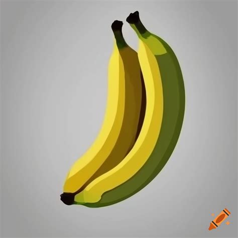 Banana Clipart Illustration On Craiyon