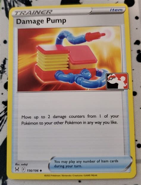 Damage Pump 156196 Pokemon Play Prize Pack Series 3 Ebay