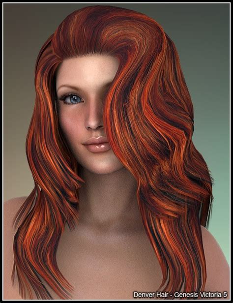 Denver Hair D Models For Daz Studio And Poser