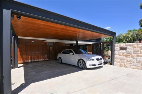 Modern Open Garage Design