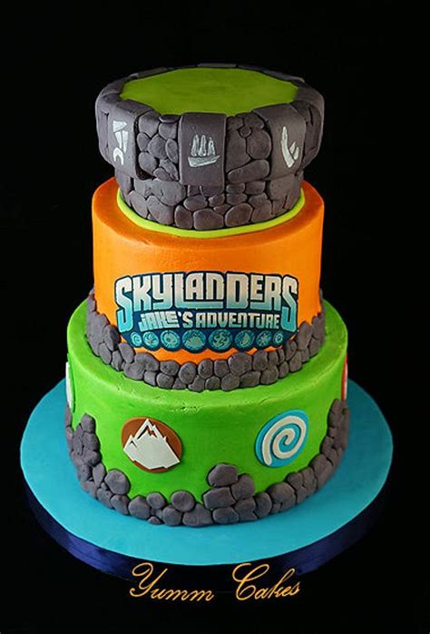 Skylanders Decorated Cake By RobinYummCakes CakesDecor