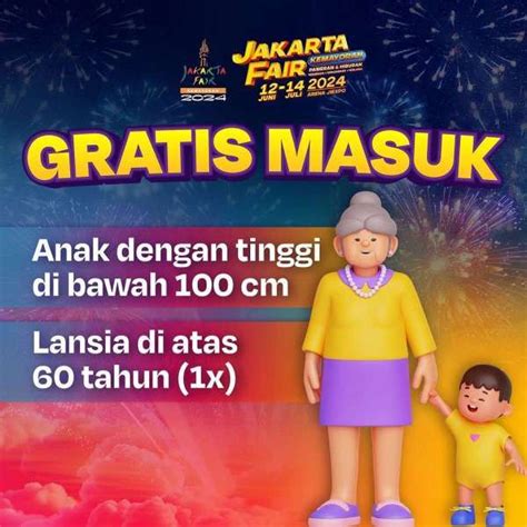 Harga Tiket Pameran Jakarta Fair Mulai Hari Ini Juni Ada Apa