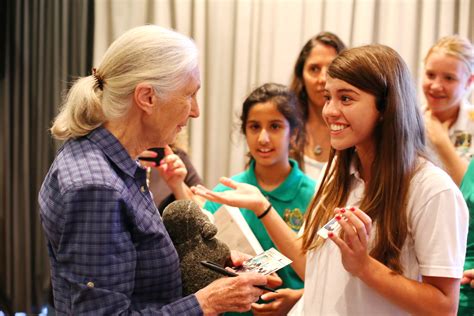 Jane Goodall Roots & Shoots 30th Anniversary - Hope, Action, Connection.