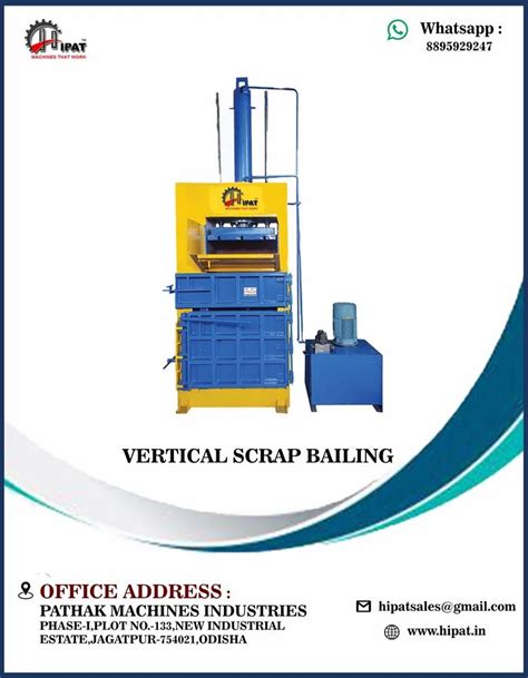 Paper Baling Press Machine At Rs 888000 Bailing Press In Cuttack ID