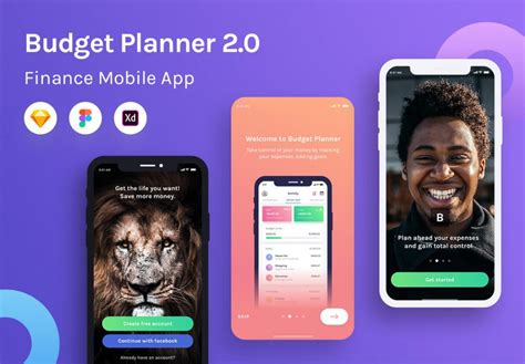 Budget Planner App - Free Sketch Resource | Sketch Elements