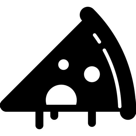 Pizza Slice Silhouette