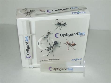 8 Ea Optigard Ant Gel Bait 30 Gram Tubes With Plunger Crazy Ants House Ants