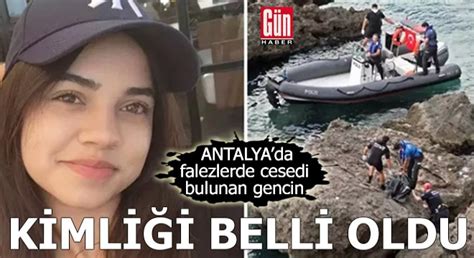 Antalya da falezlerde cesedi bulunan gencin kimliği belli oldu