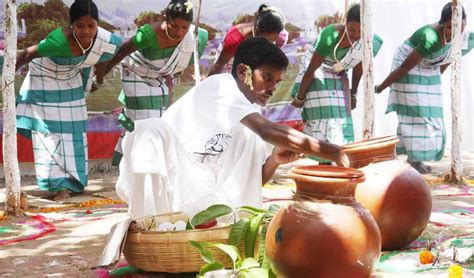 Sarhul Festival Dawns As The Sal Blossoms In Jharkhand The Indian Tribal