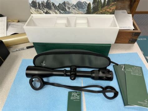 Swarovski Z6i 3 18x50 P 4w Rifle Scope 4a I Reticle Ebay