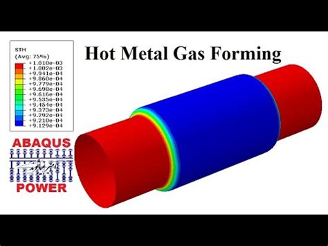 Hot Metal Gas Forming In ABAQUS YouTube