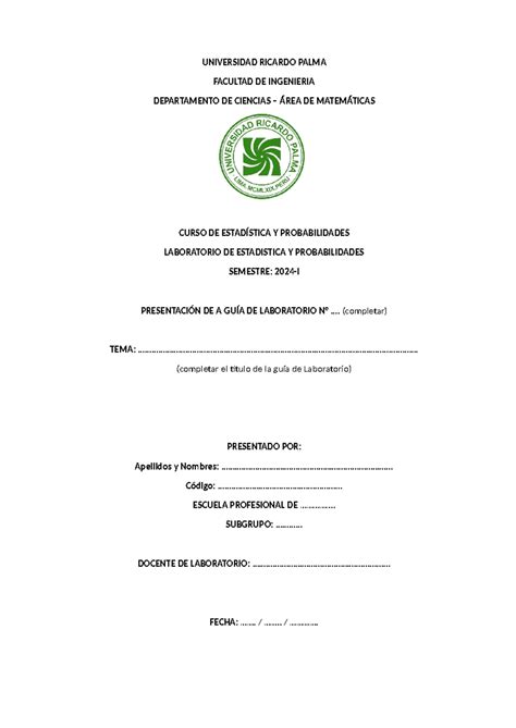 Formato Del Informe De Laboratorio Tarea 3 UNIVERSIDAD RICARDO