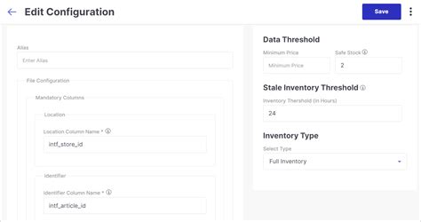 Inventory Configuration Fynd Platform