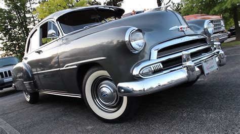 1951 Chevrolet Styleline Deluxe 4 Door Sedan In Shadow Gray Youtube