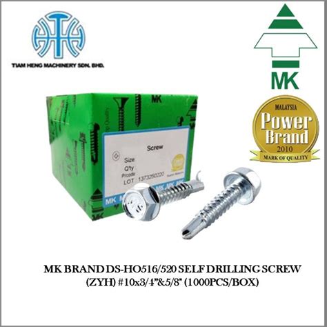 Mk Brand Ds Ho Self Drilling Screw Zyh X Pcs