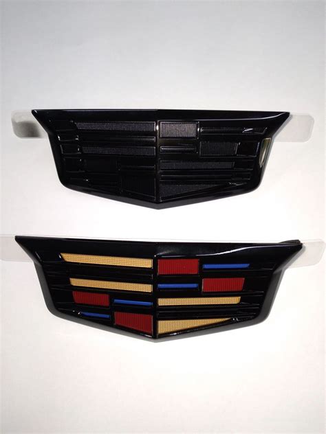 Cadillac Ct Ct V Ct Blackwing Rear Trunk Emblem Black