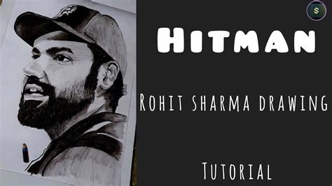 Rohit Sharma Drawing How To Draw Rohit Sharma Step By Step