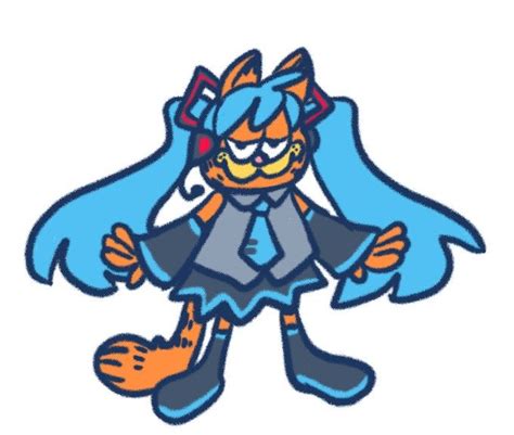 An Orange And Blue Cat Wearing A Suit And Tie With Glasses On It S Head