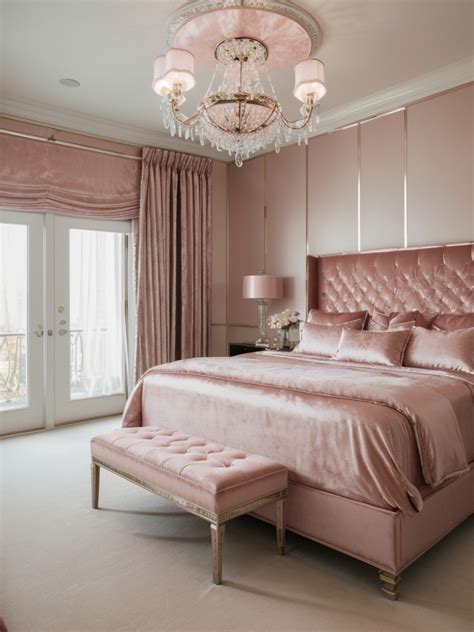 Elegant Blush Sophisticated Pink Bedroom Decor Ideas Bedroom Inspo