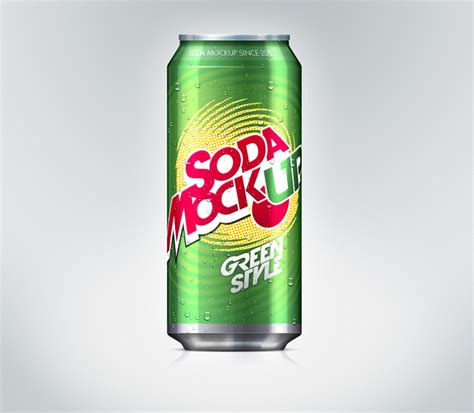 Psd Soda Can Mockup Pixeden Club