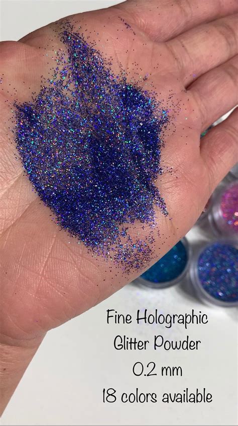 Fine Holographic Glitter Holographic Glitter Powder Nail - Etsy