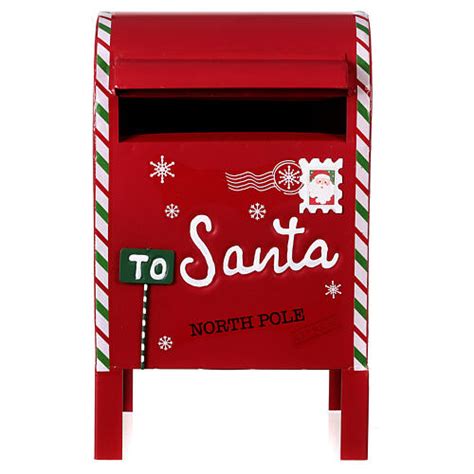 Caixa De Correio Pequena Para As Cartas Ao Pai Natal X X Cm