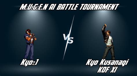 Kyo 1 Vs Kyo Kusanagi KOF XI M U G E N AI Battle Tournament R2