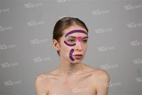 Тейпирование межбровной морщины | Статьи о тейпировании