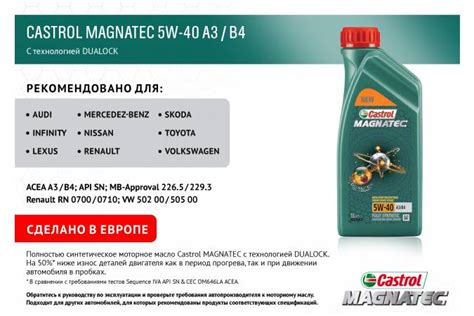 Масло кастрол синтетика 5w40 отзывы: ᐅ Castrol Magnatec 5W-40 А3/В4 4 л ...