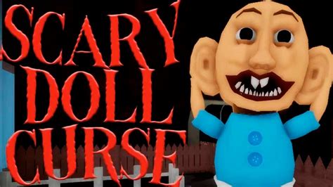 Scary Doll Curse First Person Obby Roblox Youtube