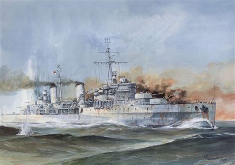 734401 4k Hms Belfast Ships Painting Art Rare Gallery Hd Wallpapers