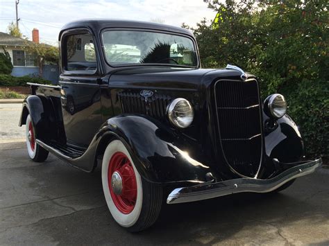 Ford Pickup Restored Flathead Powered Beauty All Steel