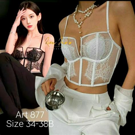 Jual Premium Bra BH Celana Dalam CD G String Set Sexy Hot Lingerie Kawat Motif Bordir Bunga