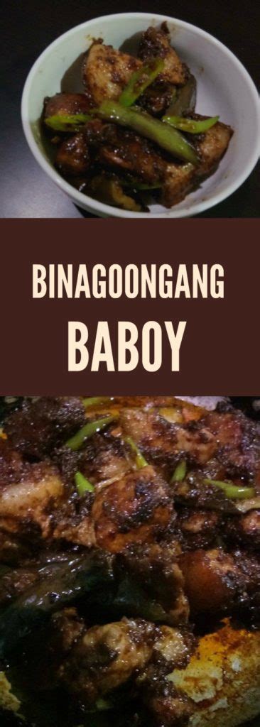 Binagoongang Baboy Recipe ~ Relax Lang Mom