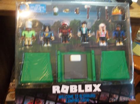 Roblox Action Figure Welcome Bloxburg Camping Crew Playset Toast