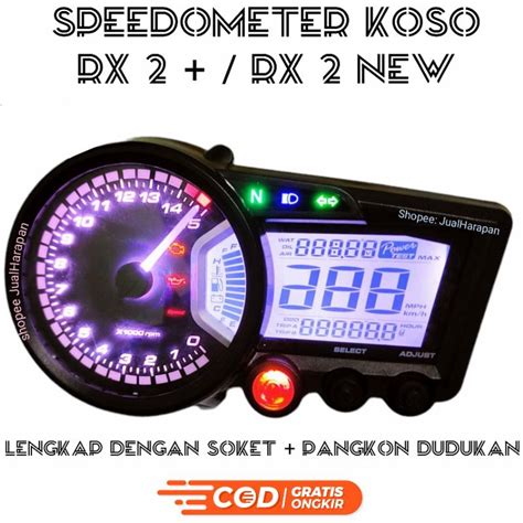 Jual Speedometer Koso Rx Spedometer Rx New Shopee Indonesia