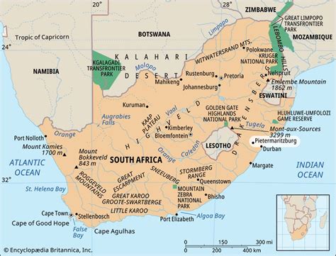 Pietermaritzburg: map - Students | Britannica Kids | Homework Help