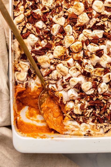 Healthy Vegan Sweet Potato Casserole From My Bowl