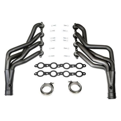 Doug S Headers D3349 B 4 Tube Steel Hi Temp Black Coated Long Tube