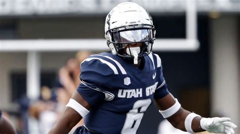 Utah State Db Ike Larsen Ends Colorado State Drive With Int