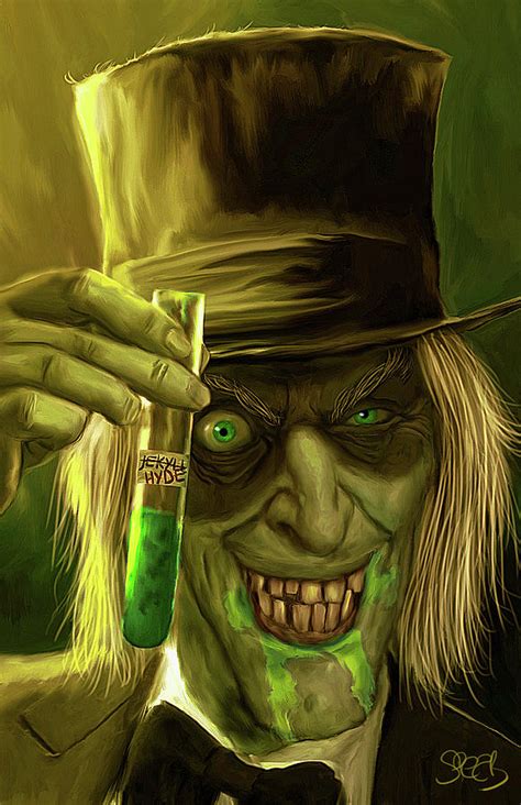 Dr Jekyll and Mr Hyde Mixed Media by Mark Spears | Pixels