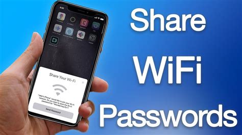 How To Share Wifi Password On Iphone And Ipad Running Ios 14 13 Or Ios 12 Youtube