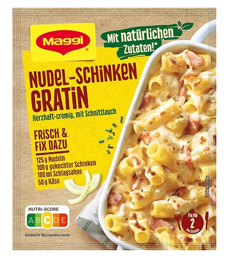 Maggi Mix Voor Nudel Schinken Gratin 2 Porties Boukmans Van Ymen