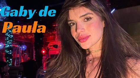 Gaby De Paula Brazilian Model Instagram Influencer Biography