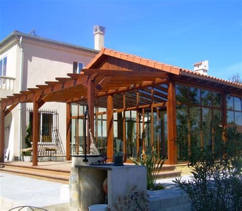 Pérgola 2 Aguas Casas Naturales