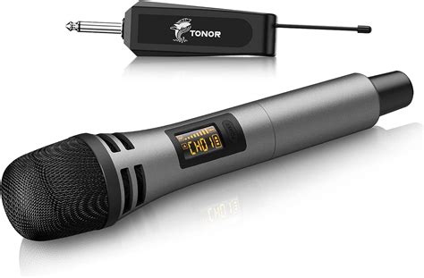 TONOR Wireless Microphone UHF Cordless Handheld Dynamic Karaoke