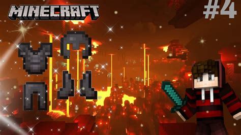 I Upgrading Netherite Armour With Enchanted In Minecraft Survival